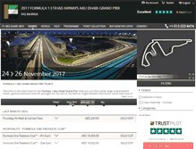 Tablet Screenshot of abudhabi-grand-prix.com